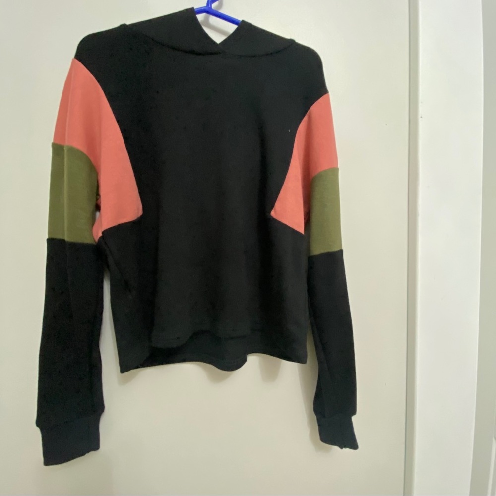 Girls cropped hoodie
